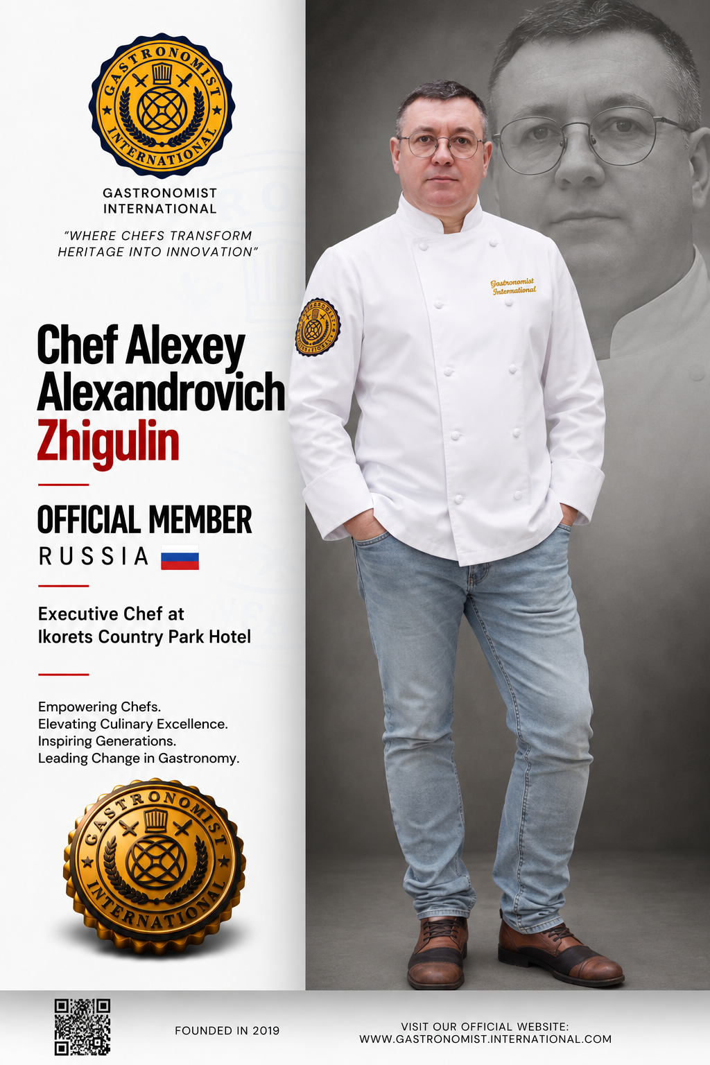 Chef Alexey Alexandrovich Zhigulin: A Culinary Journey Built Through 27 Years of Dedication