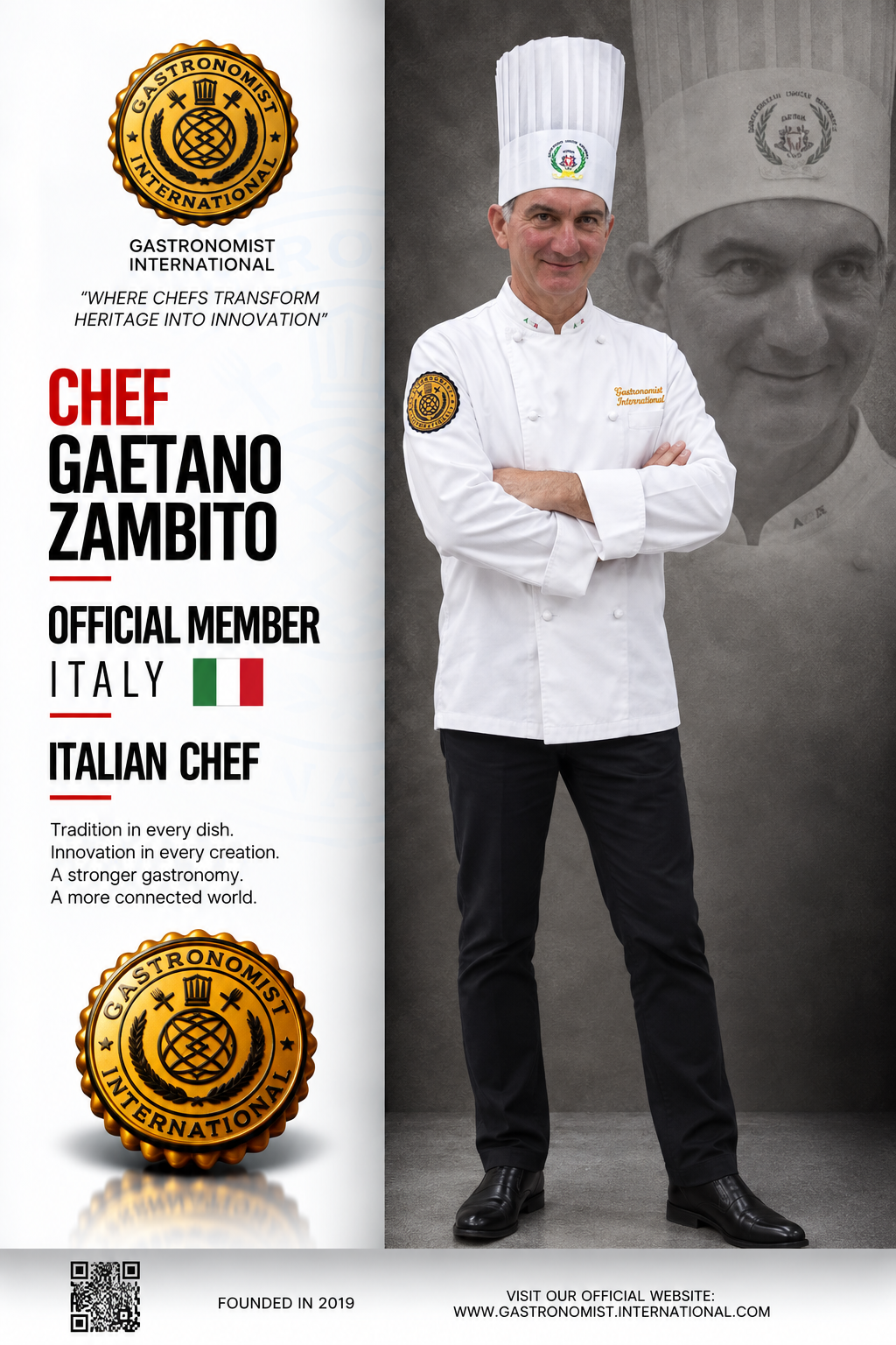 Chef Gaetano Zambito: Italian Culinary Tradition, International Experience, and Mediterranean Excellence