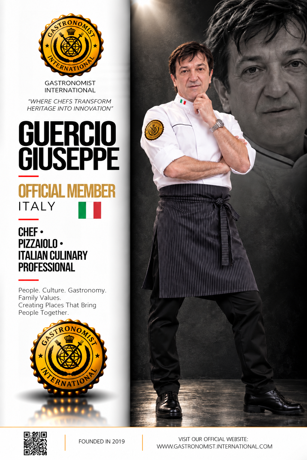 Chef Giuseppe Guercio: A Life Shaped by Craft, Creativity, and Passion